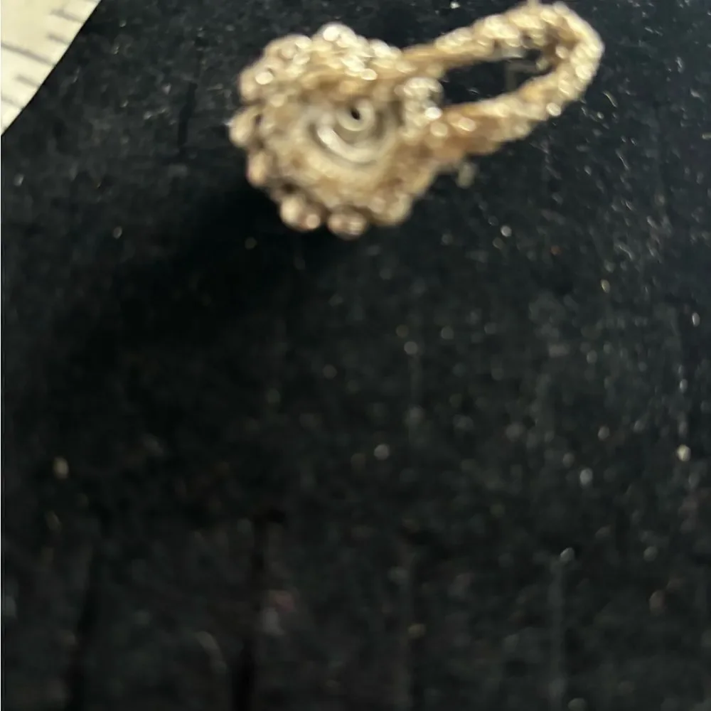 Cocktail Ring Jewelry accessory pearl beaded accessory rare bling silver blue